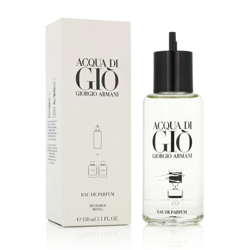 Giorgio Armani Acqua di Giò Pour Homme parfüm utántöltő férfiaknak 150 ml