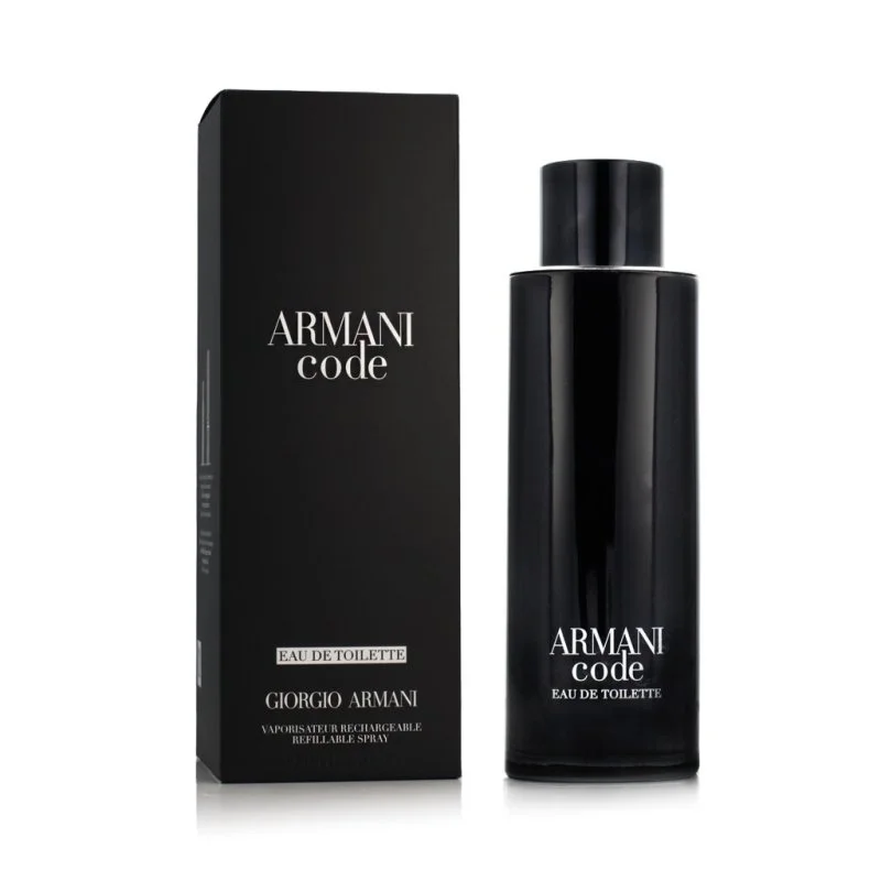 Giorgio Armani Code Homme utántölthető eau de toilette férfiaknak 200 ml