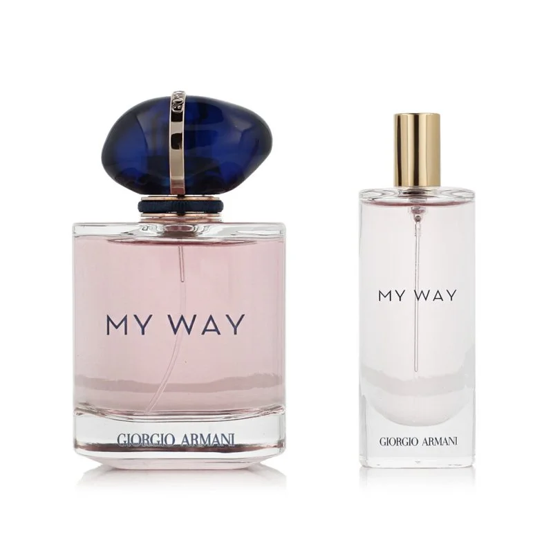 Giorgio Armani My Way 15 ml + utántölthető EDP női parfüm 90 ml