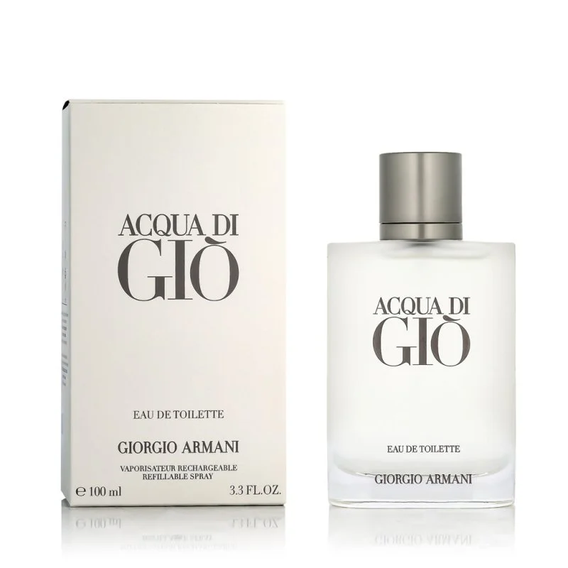 Acqua di Giò Pour Homme utántölthető eau de toilette férfiaknak 100 ml