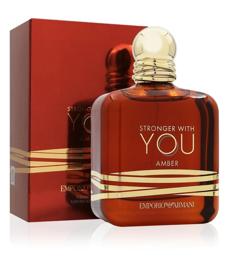 Emporio Armani Stronger With You Amber eau de parfum férfiaknak 100 ml