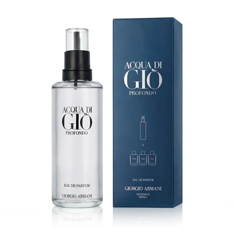 Acqua di Giò Profondo utántöltő Eau de Parfum férfiaknak 150 ml