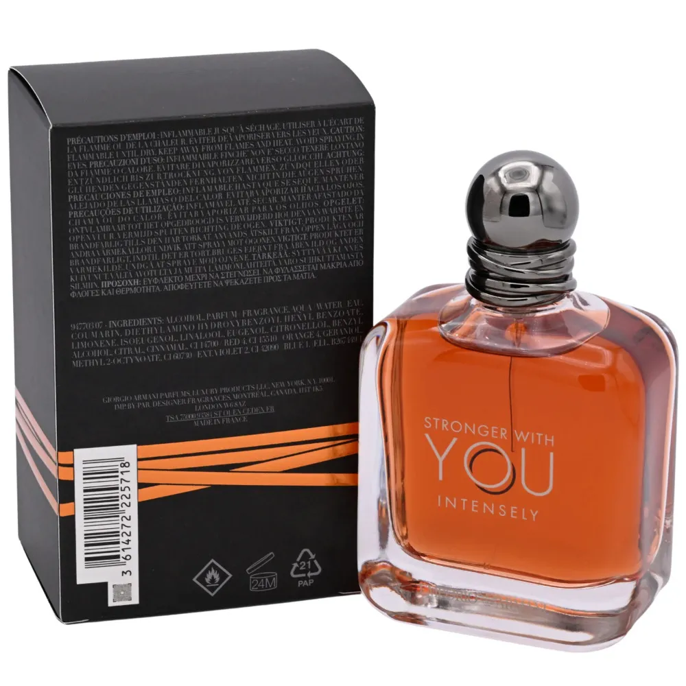 Emporio Armani Stronger With You Intensely parfémovaná voda pro muže 100 ml