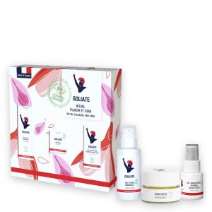 Erotikus szett Care & Pleasure - Ritual Pleasure & Care BIO - síkosító, orgazmus gél és vulva balzsam