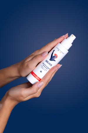 Relaxáló masszázsolaj kenderrel BIO (100 ml) - alkalmas erotikus masszázshoz