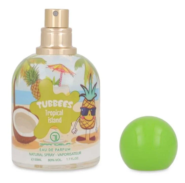 Tubbees Tropical Island uniszex Eau de Parfum 50 ml