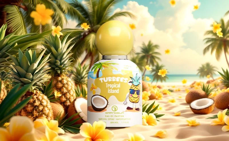 Tubbees Tropical Island uniszex Eau de Parfum 50 ml