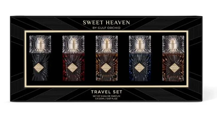 Sweet Heaven Utazó szett uniszex 5x20 ml (Heaven, Extreme, Tob, Cherry, Ice) parfüm