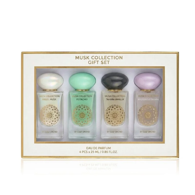 Musk Collection Aura Edition ajándékszett 4 x parfümvíz uniszex 4 x 25 ml