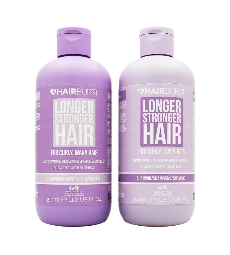 Longer Stronger Hair Curly göndör hajra szett sampon 350 ml + kondicionáló