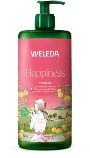 Weleda HAPPINESS Grapefruit tusfürdő 750 ml