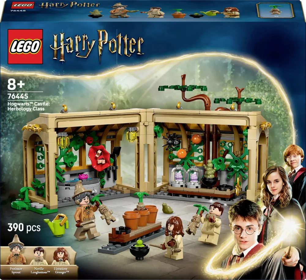 Harry Potter™ 76445 Roxfort kastélya: Gyógynövénytan-óra