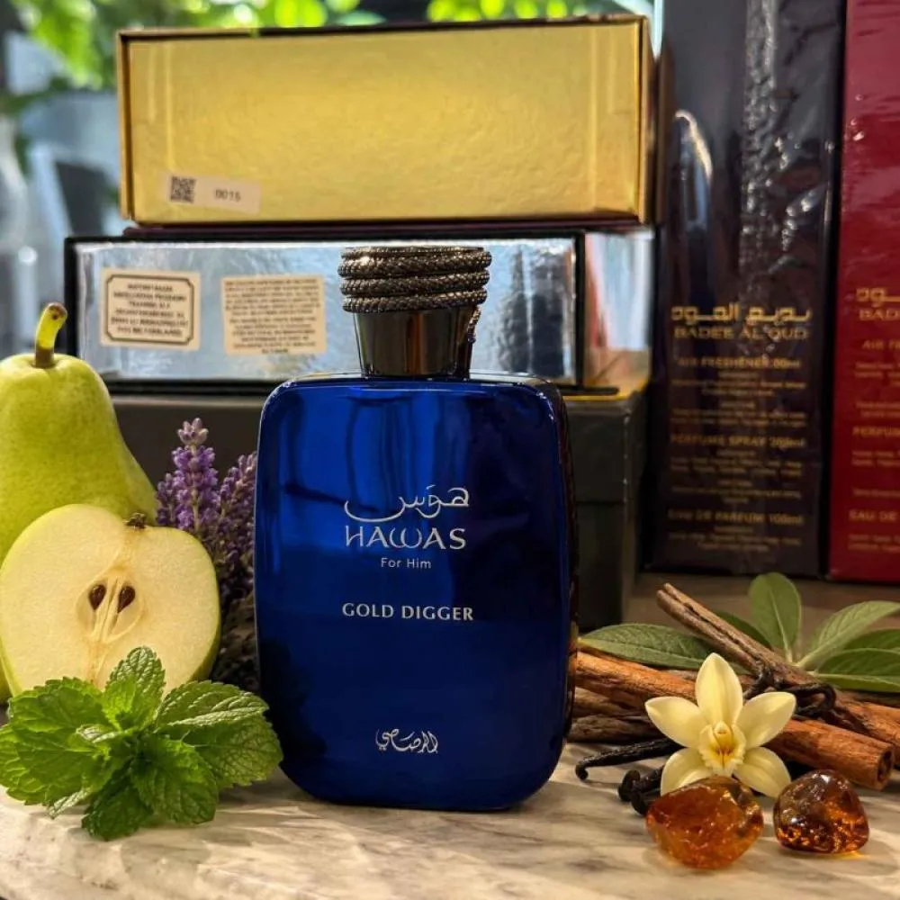 Hawas Gold Digger eau de parfum férfiaknak 100 ml