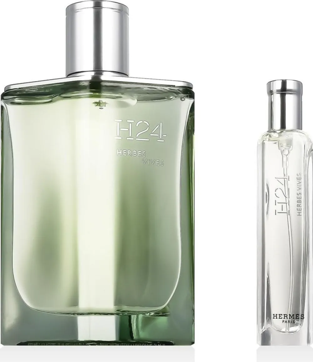 Hermès H24 Herbes Vives EDP újratölthető 100 ml + EDP MINI 15 ml M 1 ks