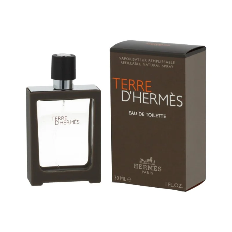 Terre D'Hermès utántölthető eau de toilette férfiaknak 30 ml