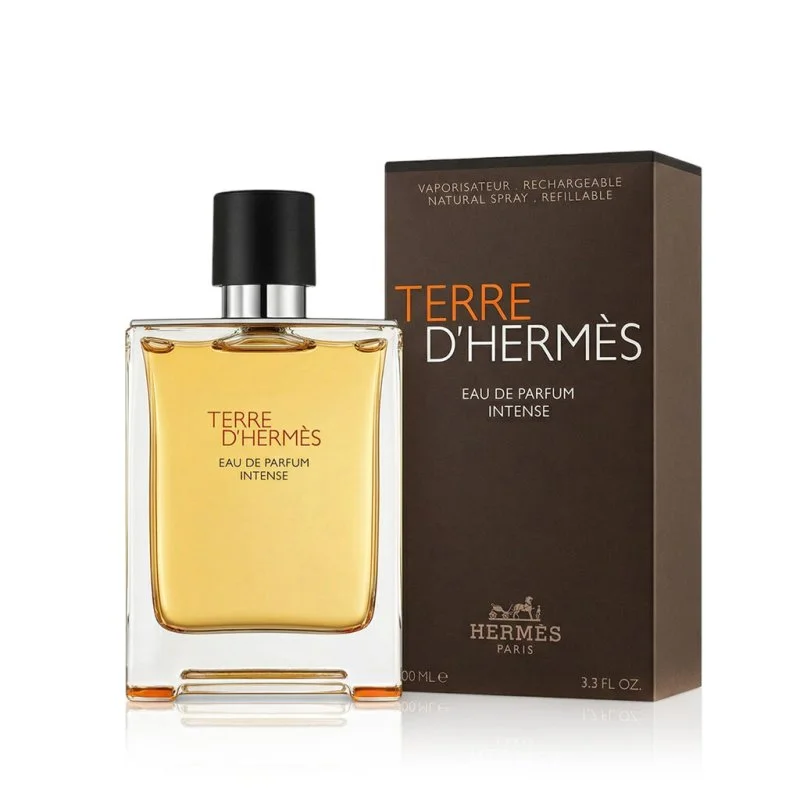 Terre d’Hermès Intense Intense utántölthető eau de parfum férfiaknak 100 ml