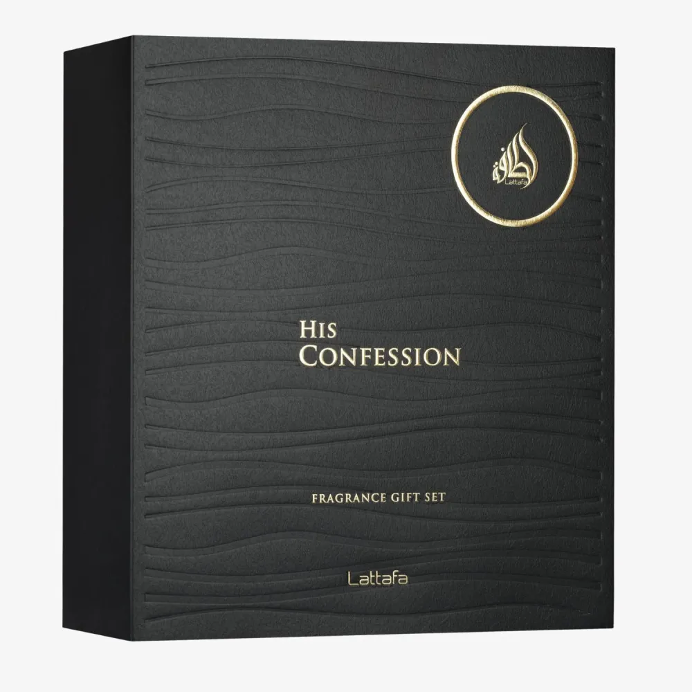 His Confession parfümvíz férfiaknak 100 ml + EDP MINI 12 ml + SG