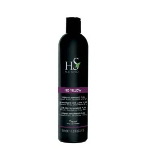 HS MILANO Anti-Yellow Shampoo Plus sampon a sárga tónusok semlegesítésére