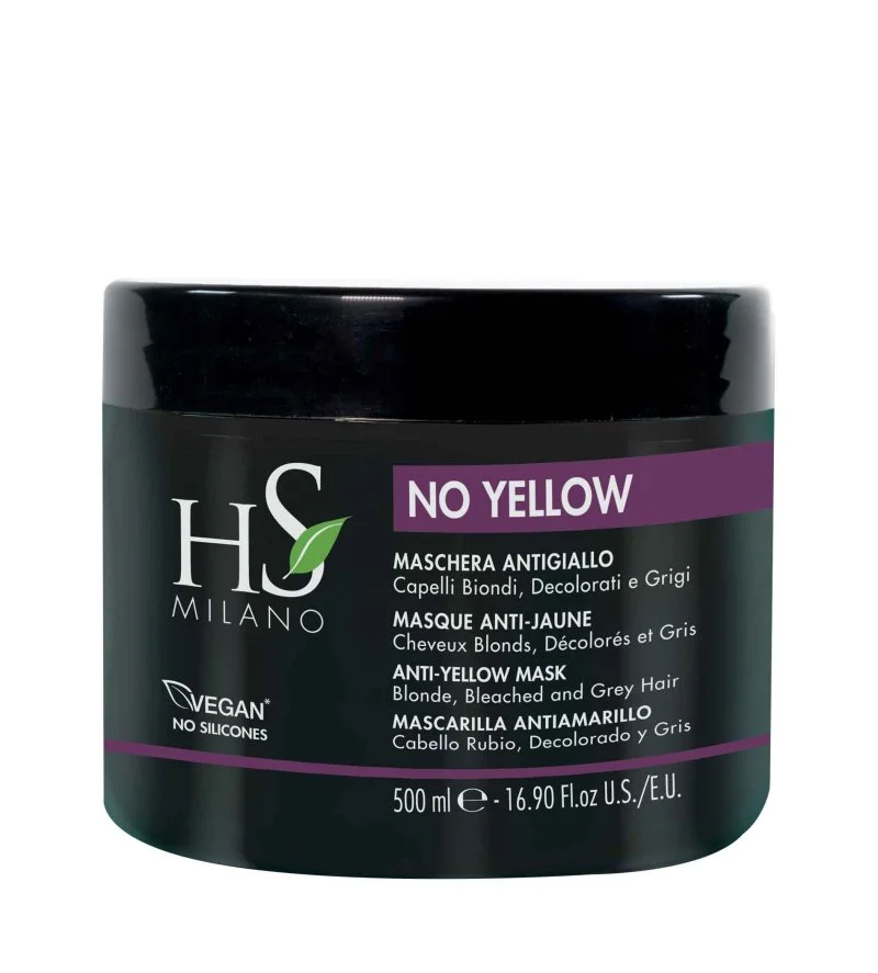 Anti-Yellow Mask Plus maszk a sárga tónok semlegesítésére 500 ml