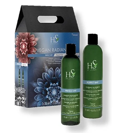 Vegan Radiance Daily Use szett Frequent Use Shampoo 350 ml + Frequent Use Conditioner