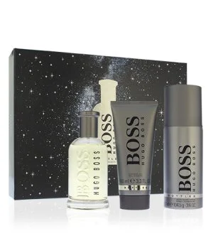Hugo Boss Boss Bottled ajándékszett eau de toilette 100 ml + tusfürdő 100 ml + dezodor férfiaknak