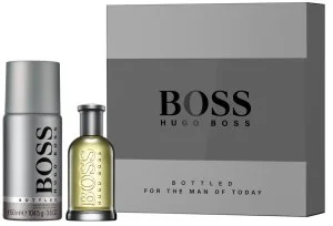 Hugo Boss Boss Bottled ajándékszett 50 ml + dezodor toalettvíz férfiaknak