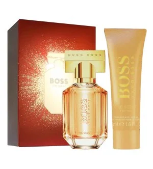 Hugo Boss Boss The Scent For Her ajándékszett 30 ml + testápoló parfümvíz nőknek