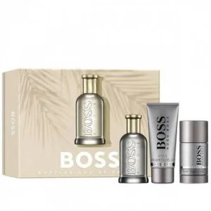 Hugo Boss Boss Bottled ajándékcsomag 100 ml + tusfürdő 100 ml + dezodor stift parfümös víz férfiaknak