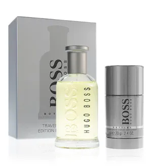Hugo Boss Boss Bottled ajándékszett férfiaknak eau de toilette 100 ml + dezodor stift 75 ml