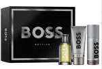 Boss Bottled ajándékszett férfiaknak eau de toilette 100 ml + tusfürdő 100 ml + dezodor 150 ml 100 ml + sprchový gel 100 ml + deosprej 150 ml
