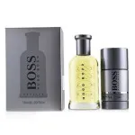 Boss Bottled ajándékszett férfiaknak eau de toilette 100 ml + tusfürdő 100 ml + dezodor 150 ml 100 ml + sprchový gel 100 ml + deosprej 150 ml