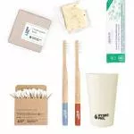 Hydrophil Bambusz fogkefe gyerekeknek (puha) - piros