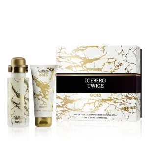 Iceberg Twice Gold 125 ml + SG toalettvíz férfiaknak