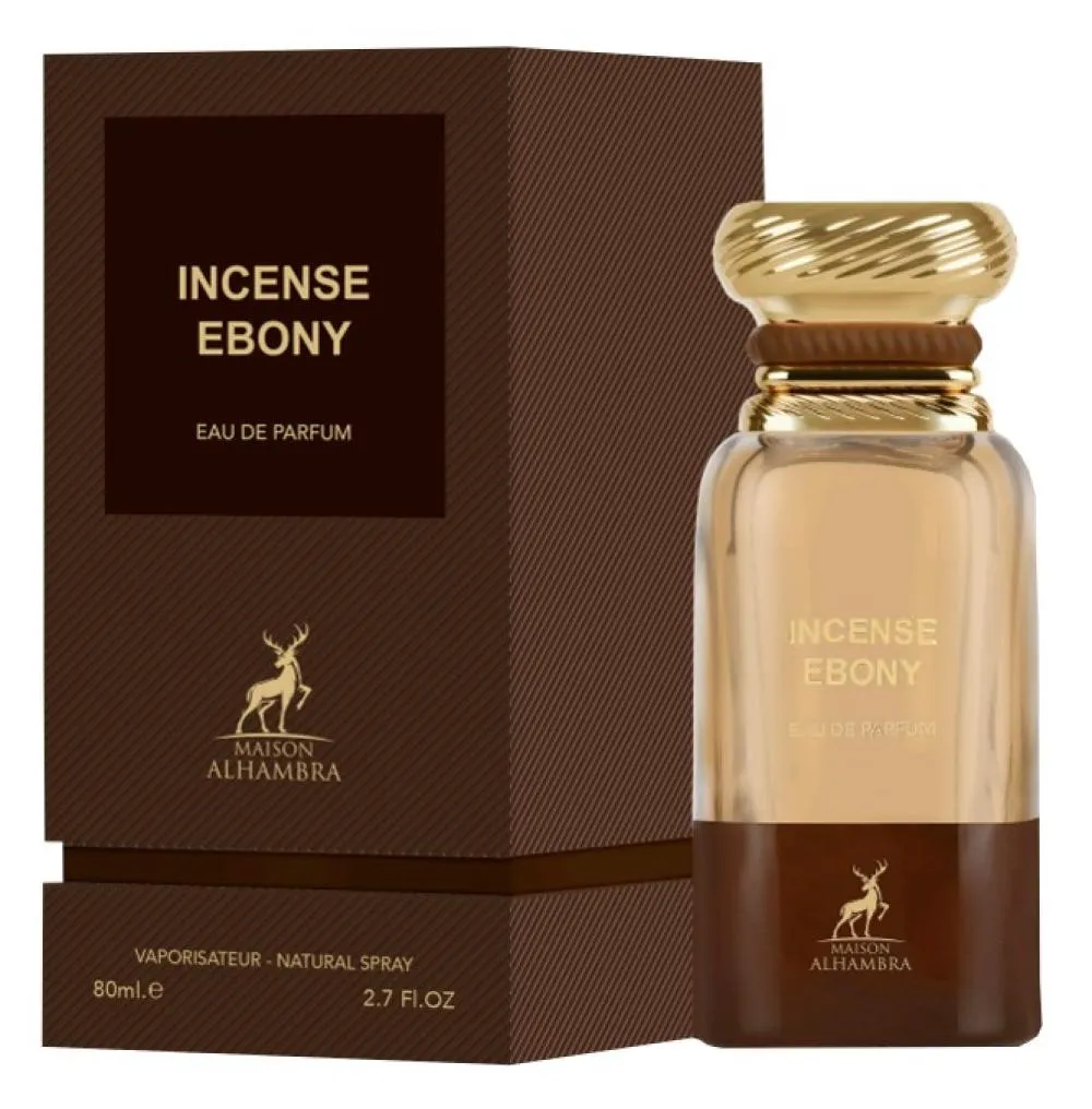 Incense Ebony Eau de Parfum uniszex 80 ml