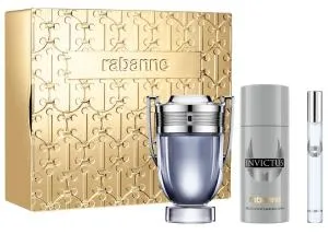 Rabanne Invictus férfi toaletvíz 100 ml + EDT MINI 10 ml + dezodor spray
