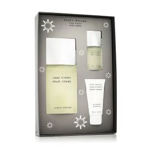 Issey Miyake L'Eau d'Issey Pour Homme Eau de Toilette férfiaknak 125 ml + EDT 15 ml + tusfürdő