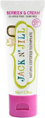 Jack n Jill Gyermek fogkrém - Tejturmix (50 g) - fluoridmentes, bio körömvirág kivonattal