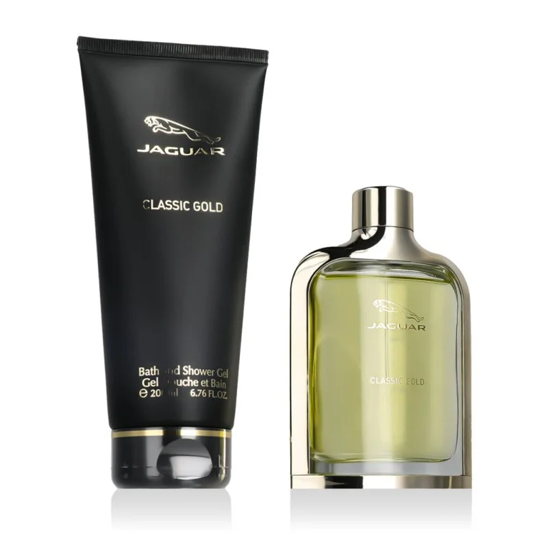 Jaguar Classic Gold toalettvíz férfiaknak 100 ml + SG 200 ml