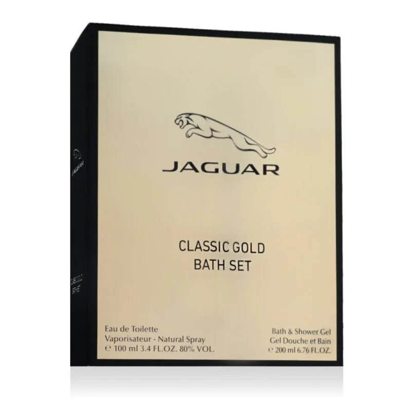 Jaguar Classic Gold toalettvíz férfiaknak 100 ml + SG 200 ml
