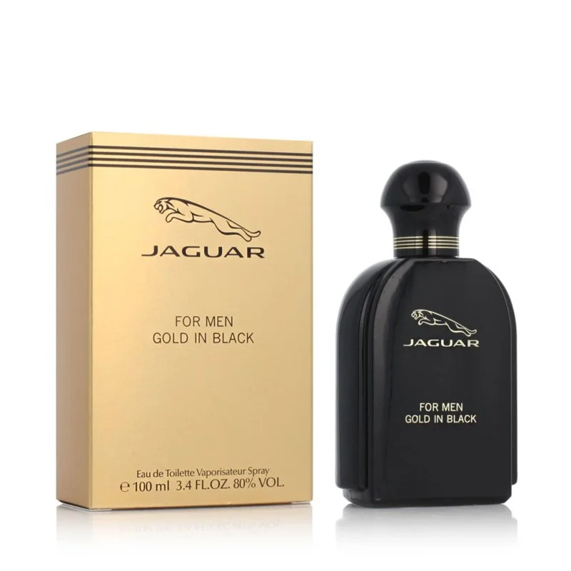Jaguar For Men Gold in Black eau de toilette férfiaknak 100 ml