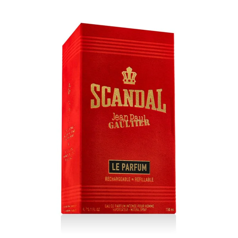 Jean Paul Gaultier Scandal Pour Homme EDP Intense utántölthető parfüm férfiaknak 150 ml