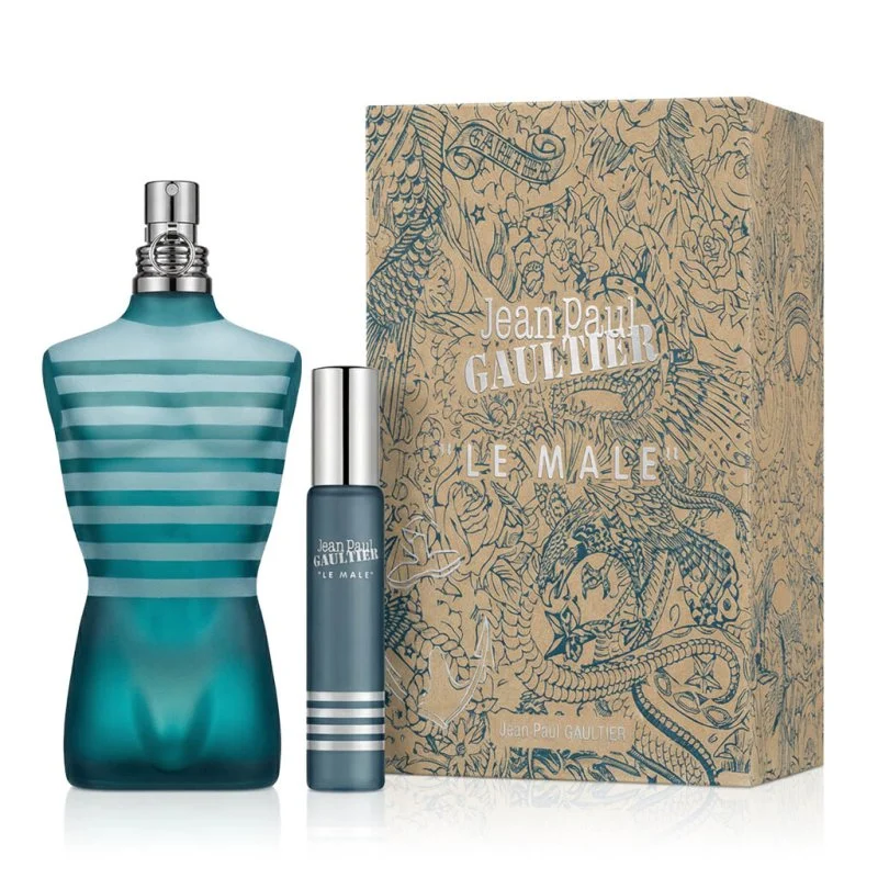 Le Male 125 ml + EDT eau de toilette férfiaknak 20 ml