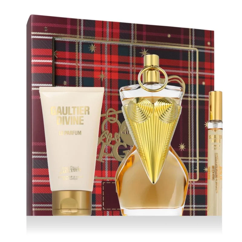 Gaultier Divine EDP Intense utántölthető 100 ml + EDP Intense MINI 10 ml + parfüm