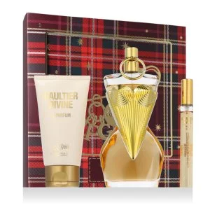 Jean Paul Gaultier Gaultier Divine EDP Intense utántölthető 100 ml + EDP Intense MINI 10 ml + parfüm