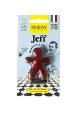Jeff Chrome Málna & Pacsuli autóillatosító piros