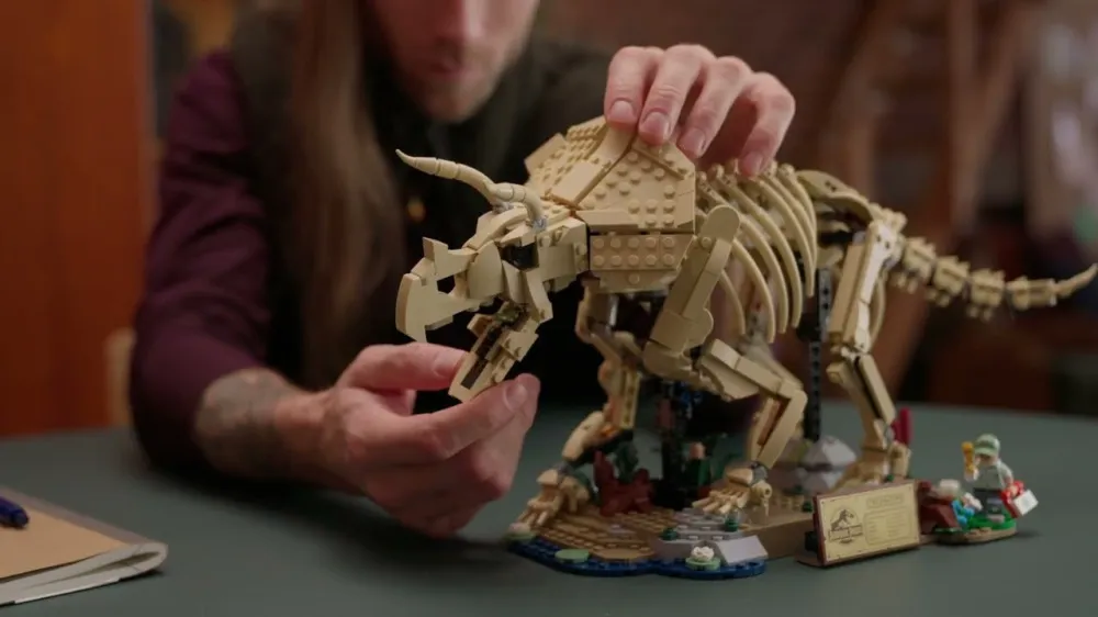 Jurassic World 77985 Dinoszaurusz kövület: Triceratops