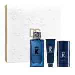 K pour Homme Eau de Parfum férfiaknak 100 ml + dezodor stift 75 g + tusfürdő 50 ml