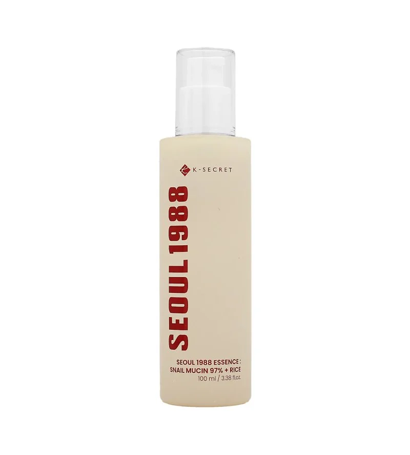 SEOUL 1988 Essence Csigamucin 97% + Rizs arcesszencia csigamucinnal és rizzsel 100 ml