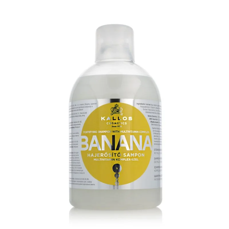 Banános sampon multivitamin komplexszel 1000 ml