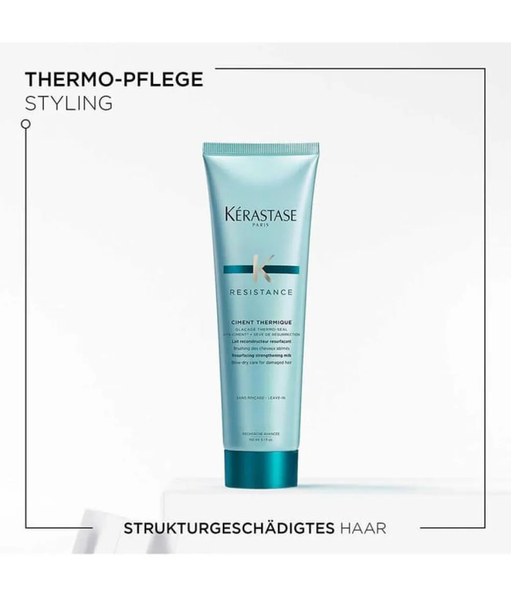 Resistance Ciment Thermique Milk hőaktiváló regeneráló ápolás legyengült hajra 150 ml
